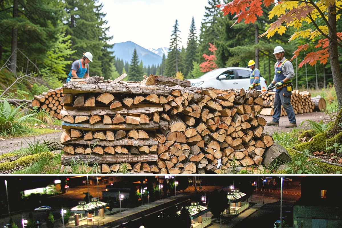 Truckload Firewood in Auburn, King County, WA - Schedule a truckload in late summer to lock in supply and pricing before winter surges.