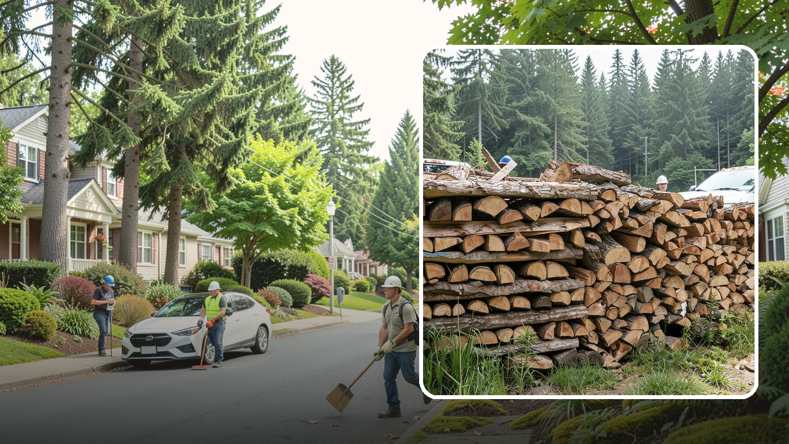 Truckload Firewood in Beaux Arts Village, King County, WA - A full truckload of firewood delivered in bulk for heavy burners and larger properties.