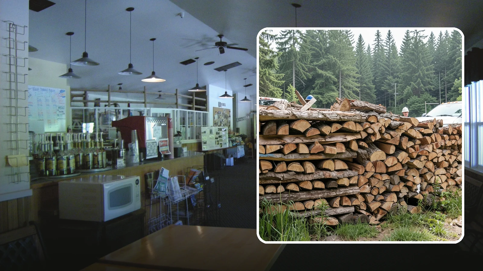 Truckload Firewood in Black Diamond, King County, WA - A full truckload of firewood delivered in bulk for heavy burners and larger properties.