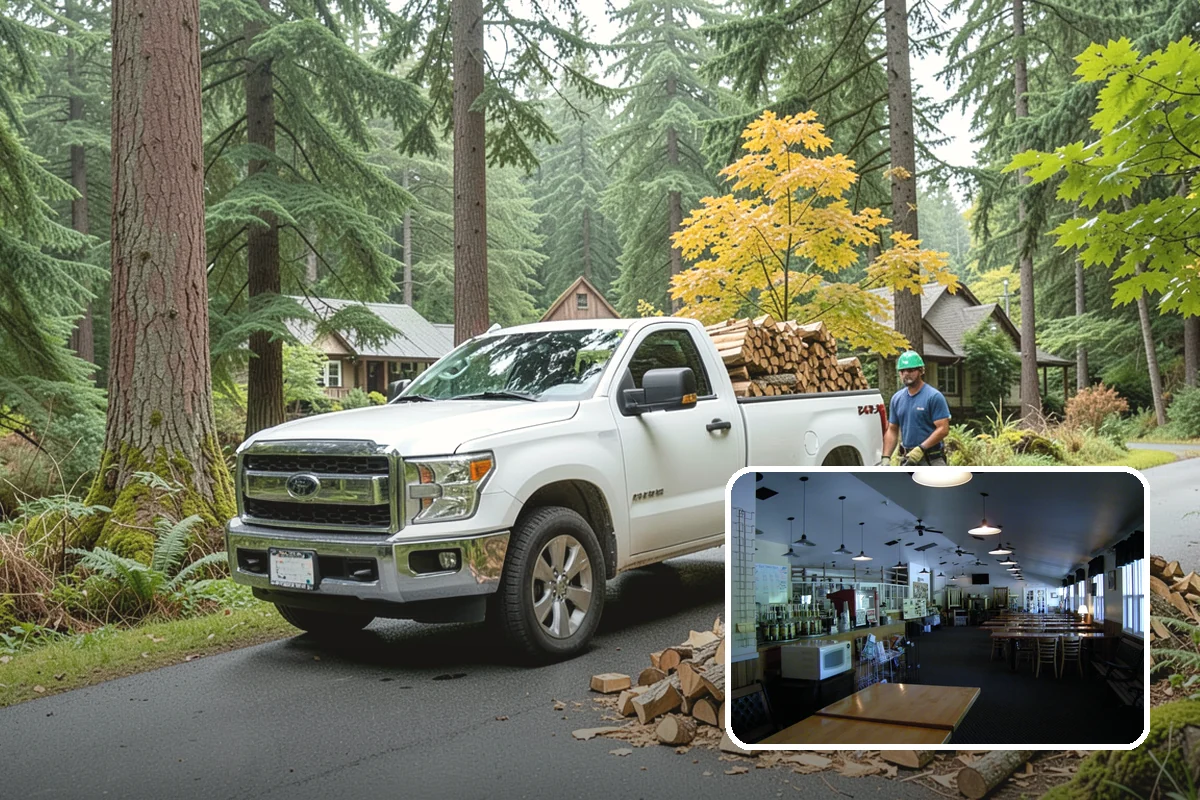 Truckload Firewood in Black Diamond, King County, WA - Maximum volume in a single efficient delivery