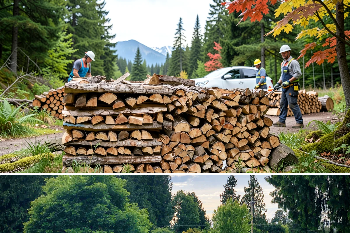 Truckload Firewood in Bonney Lake, Pierce County, WA - Schedule a truckload in late summer to lock in supply and pricing before winter surges.