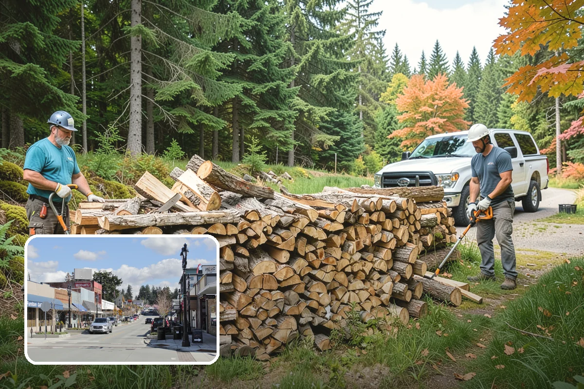 Truckload Firewood in Bothell, King County, WA - Maximum volume in a single efficient delivery