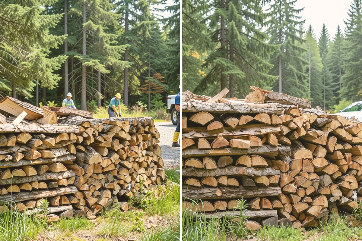 Truckload Firewood in Brier, Snohomish County, WA - Discuss your truckload needs and access