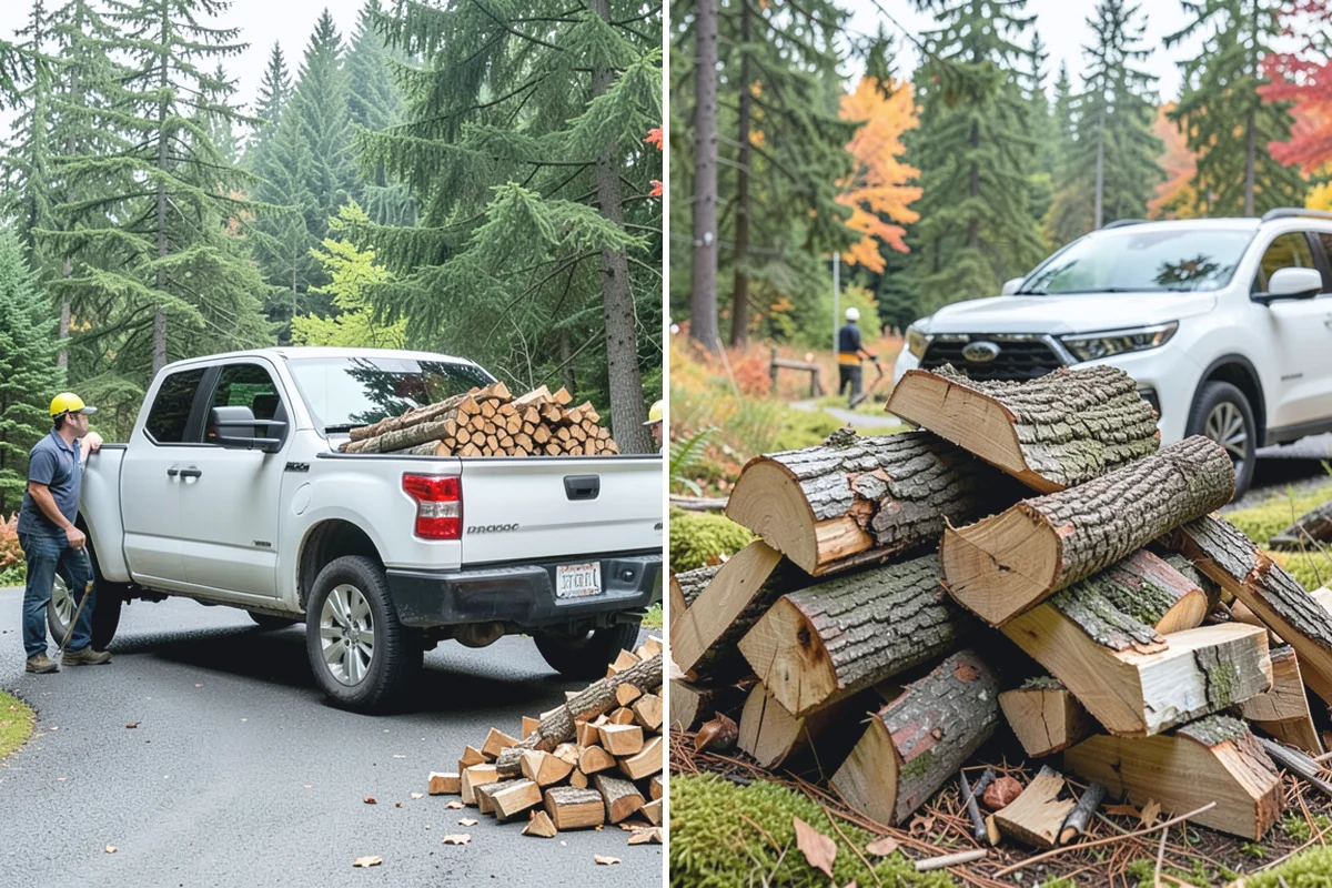 Truckload Firewood in Buckley, Pierce County, WA - Discuss your truckload needs and access