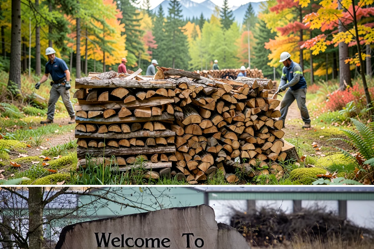 Truckload Firewood in Buckley, Pierce County, WA - Schedule a truckload in late summer to lock in supply and pricing before winter surges.