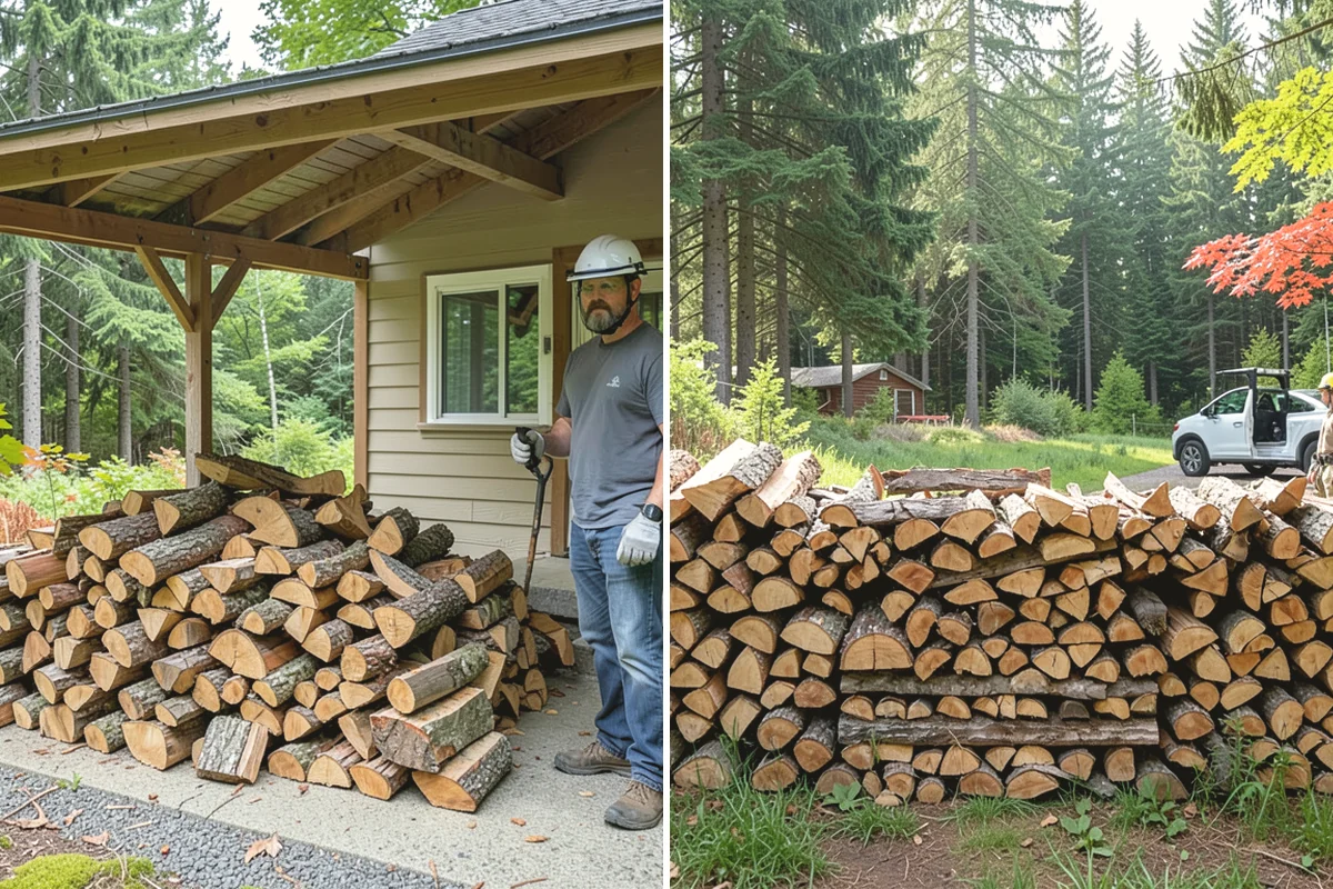 Truckload Firewood in Burien, King County, WA - Discuss your truckload needs and access