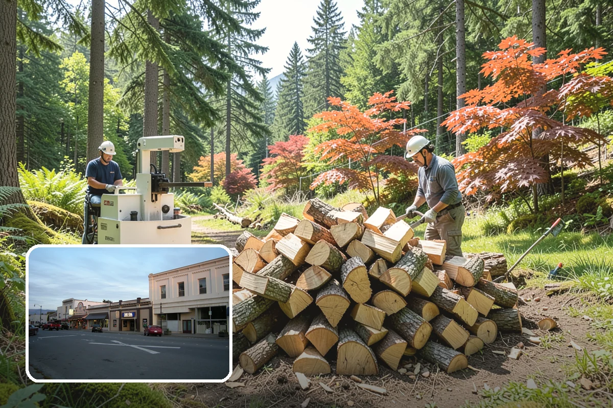 Truckload Firewood in Burlington, Skagit County, WA - Maximum volume in a single efficient delivery