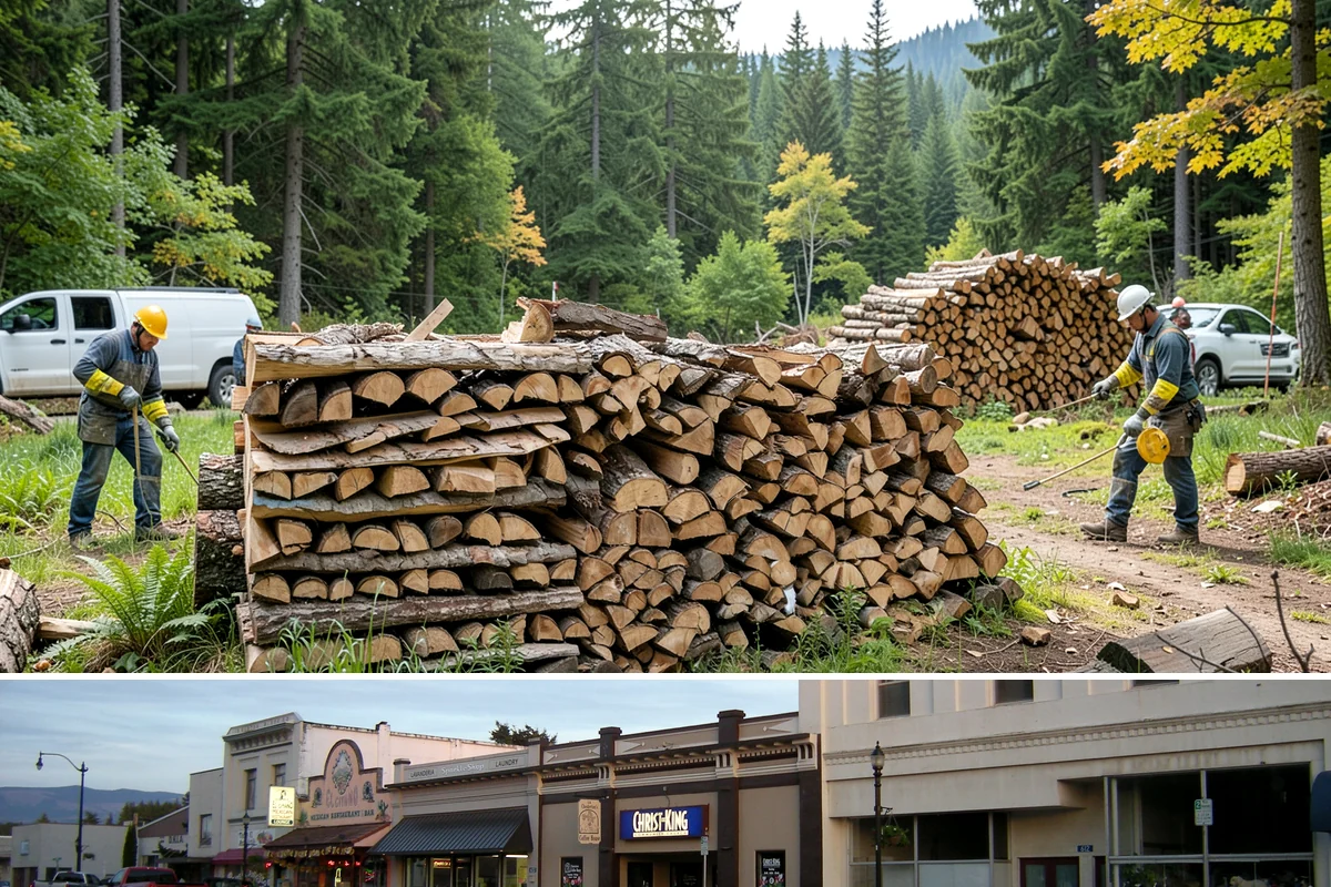 Truckload Firewood in Burlington, Skagit County, WA - Schedule a truckload in late summer to lock in supply and pricing before winter surges.