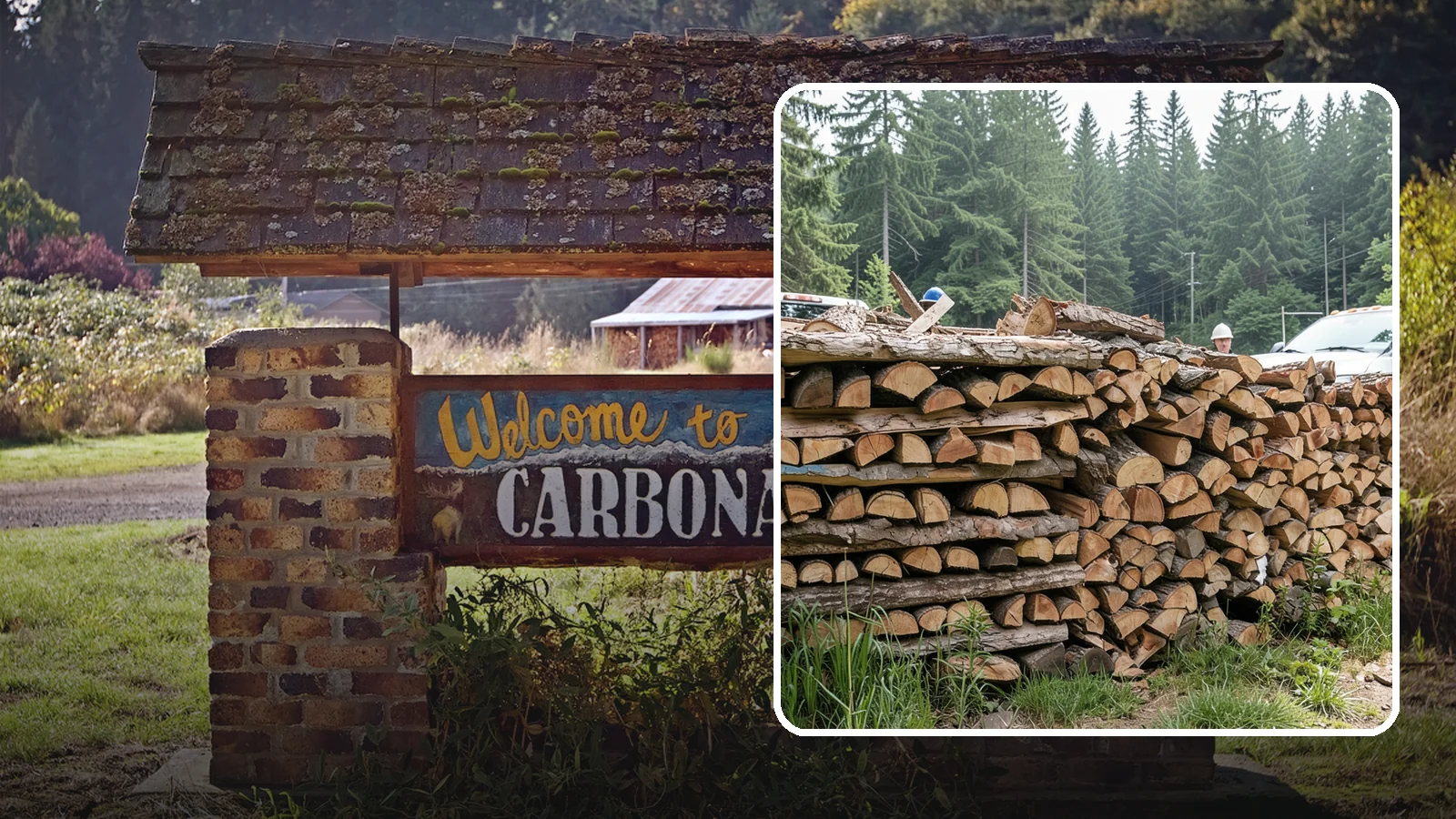 Truckload Firewood in Carbonado, Pierce County, WA - A full truckload of firewood delivered in bulk for heavy burners and larger properties.