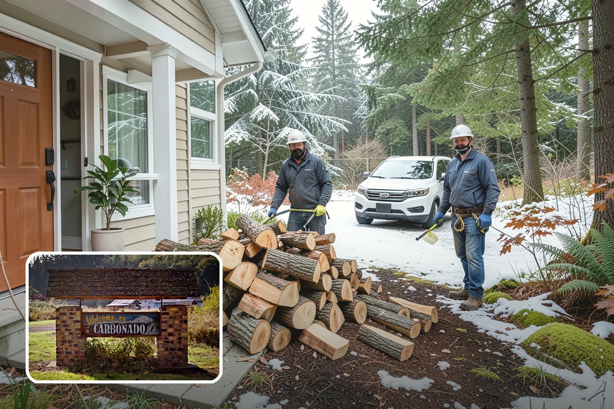 Truckload Firewood in Carbonado, Pierce County, WA - Maximum volume in a single efficient delivery