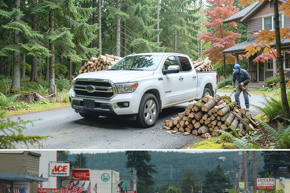 Truckload Firewood in Carnation, King County, WA - Schedule a truckload in late summer to lock in supply and pricing before winter surges.