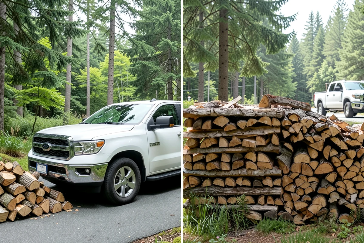 Truckload Firewood in Clyde Hill, King County, WA - Discuss your truckload needs and access