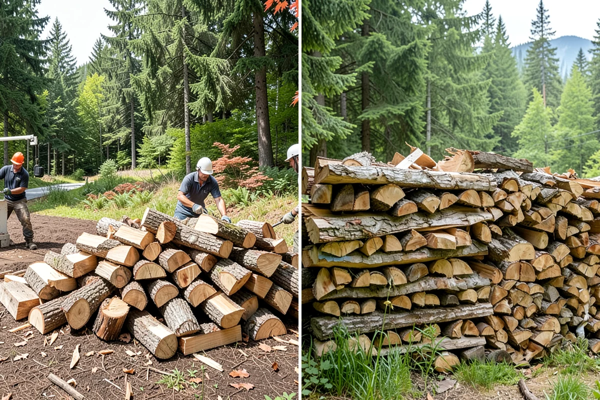 Truckload Firewood in Concrete, Skagit County, WA - Discuss your truckload needs and access