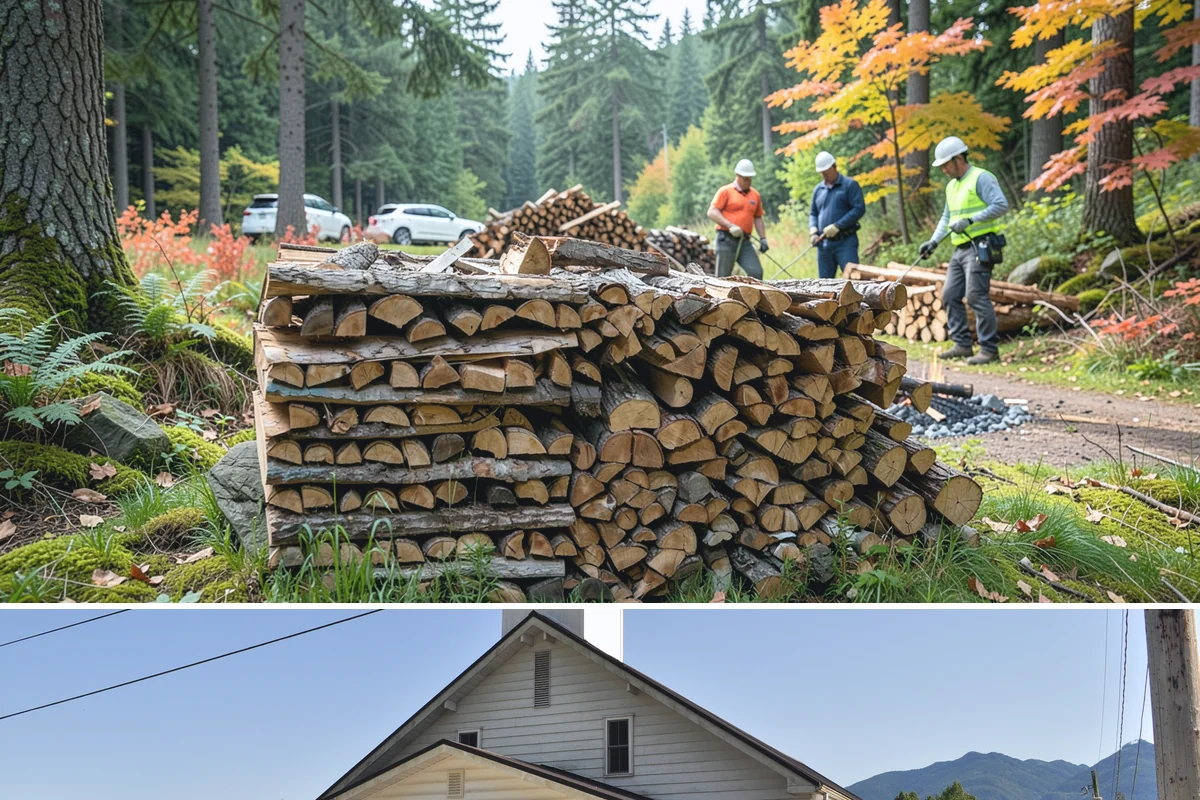 Truckload Firewood in Concrete, Skagit County, WA - Schedule a truckload in late summer to lock in supply and pricing before winter surges.