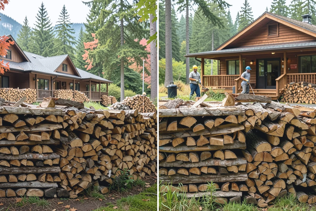 Truckload Firewood in Coupeville, Island County, WA - Discuss your truckload needs and access