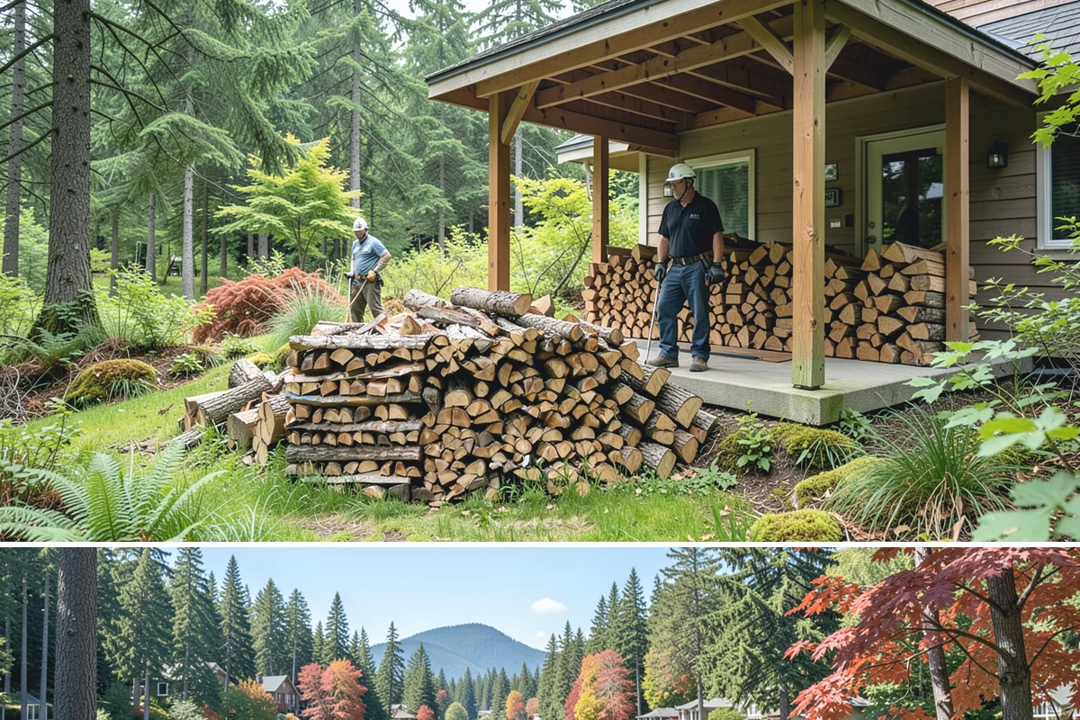 Truckload Firewood in Covington, King County, WA - Schedule a truckload in late summer to lock in supply and pricing before winter surges.