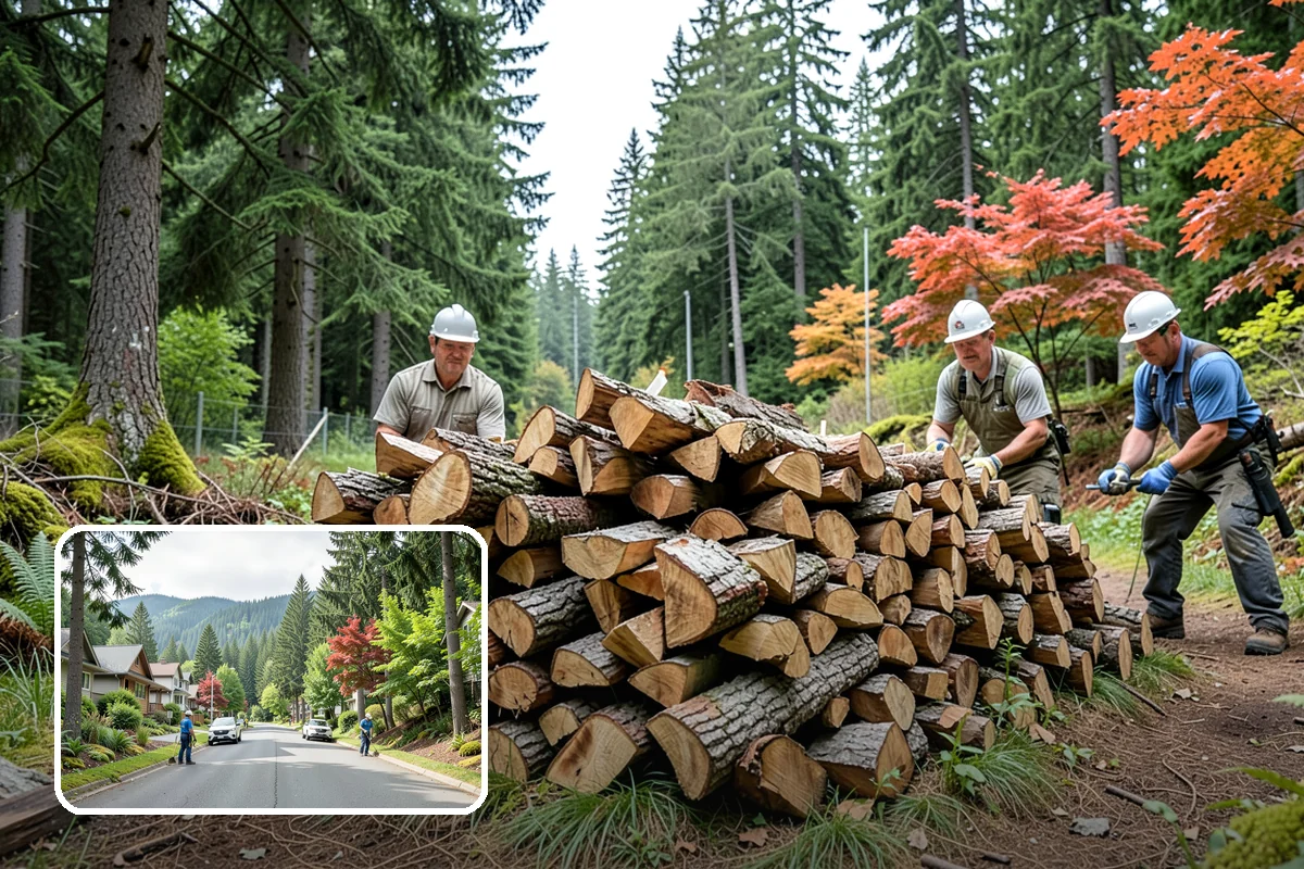 Truckload Firewood in Darrington, WA - Maximum volume in a single efficient delivery