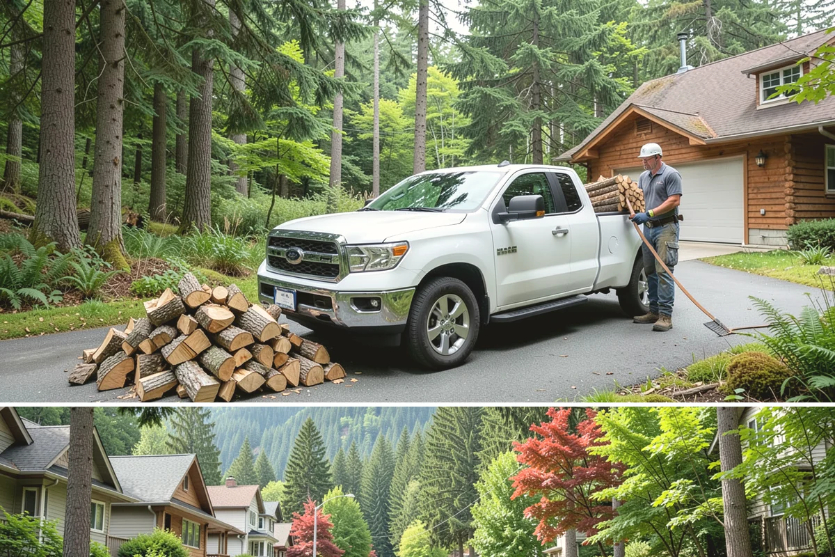Truckload Firewood in Darrington, WA - Schedule a truckload in late summer to lock in supply and pricing before winter surges.