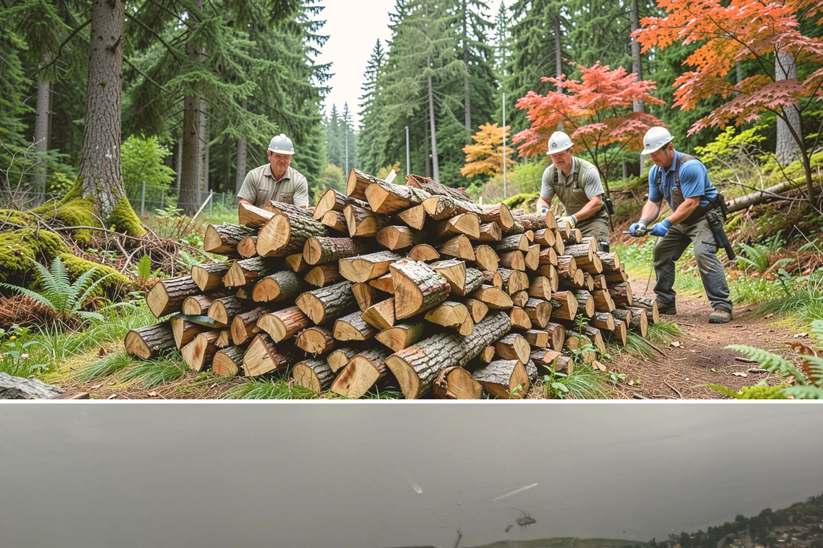 Truckload Firewood in Des Moines, King County, WA - Schedule a truckload in late summer to lock in supply and pricing before winter surges.