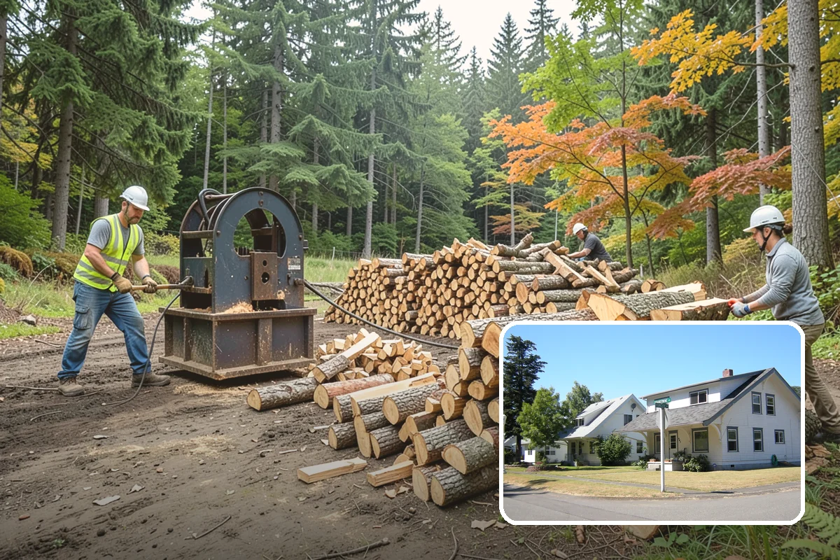 Truckload Firewood in DuPont, Pierce County, WA - Maximum volume in a single efficient delivery