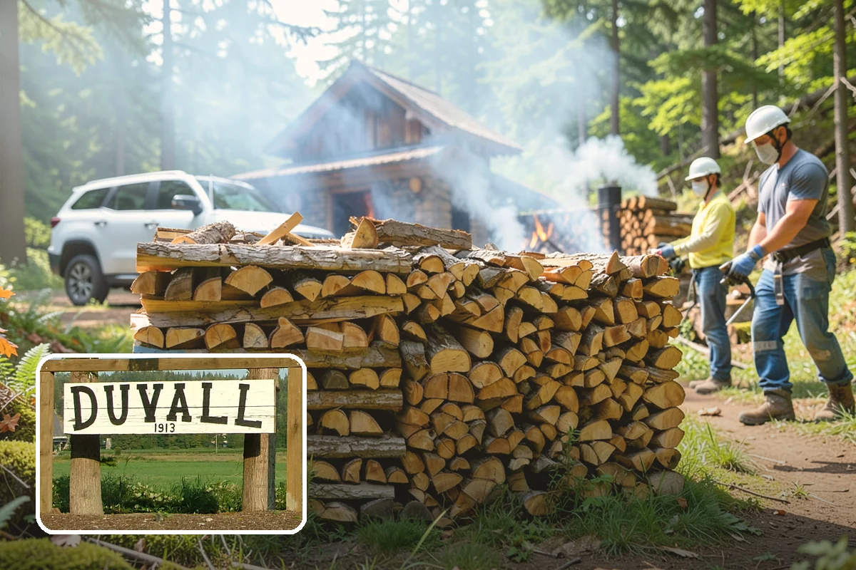 Truckload Firewood in Duvall, King County, WA - Maximum volume in a single efficient delivery