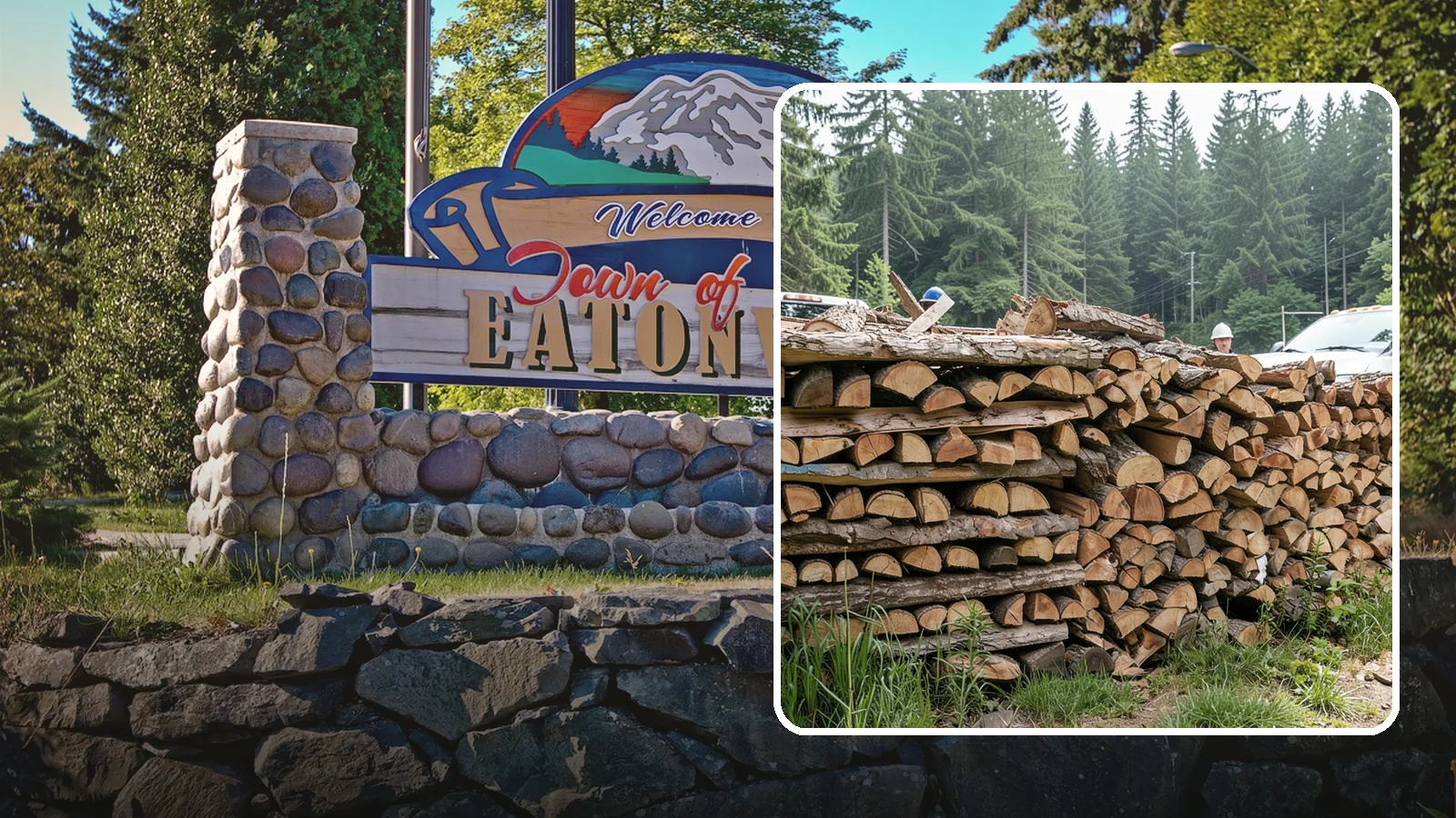 Truckload Firewood in Eatonville, WA - A full truckload of firewood delivered in bulk for heavy burners and larger properties.
