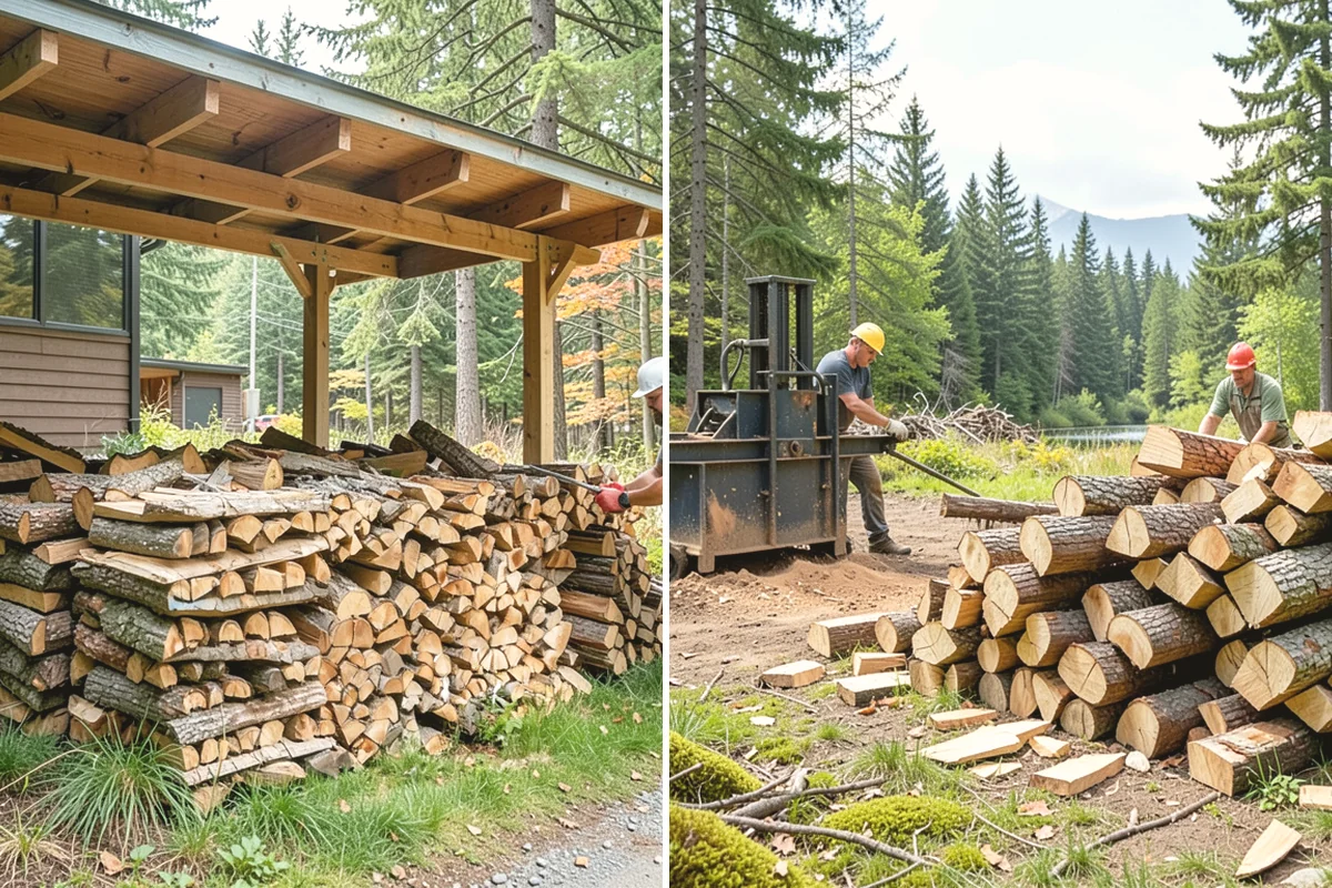 Truckload Firewood in Edgewood, Pierce County, WA - Discuss your truckload needs and access