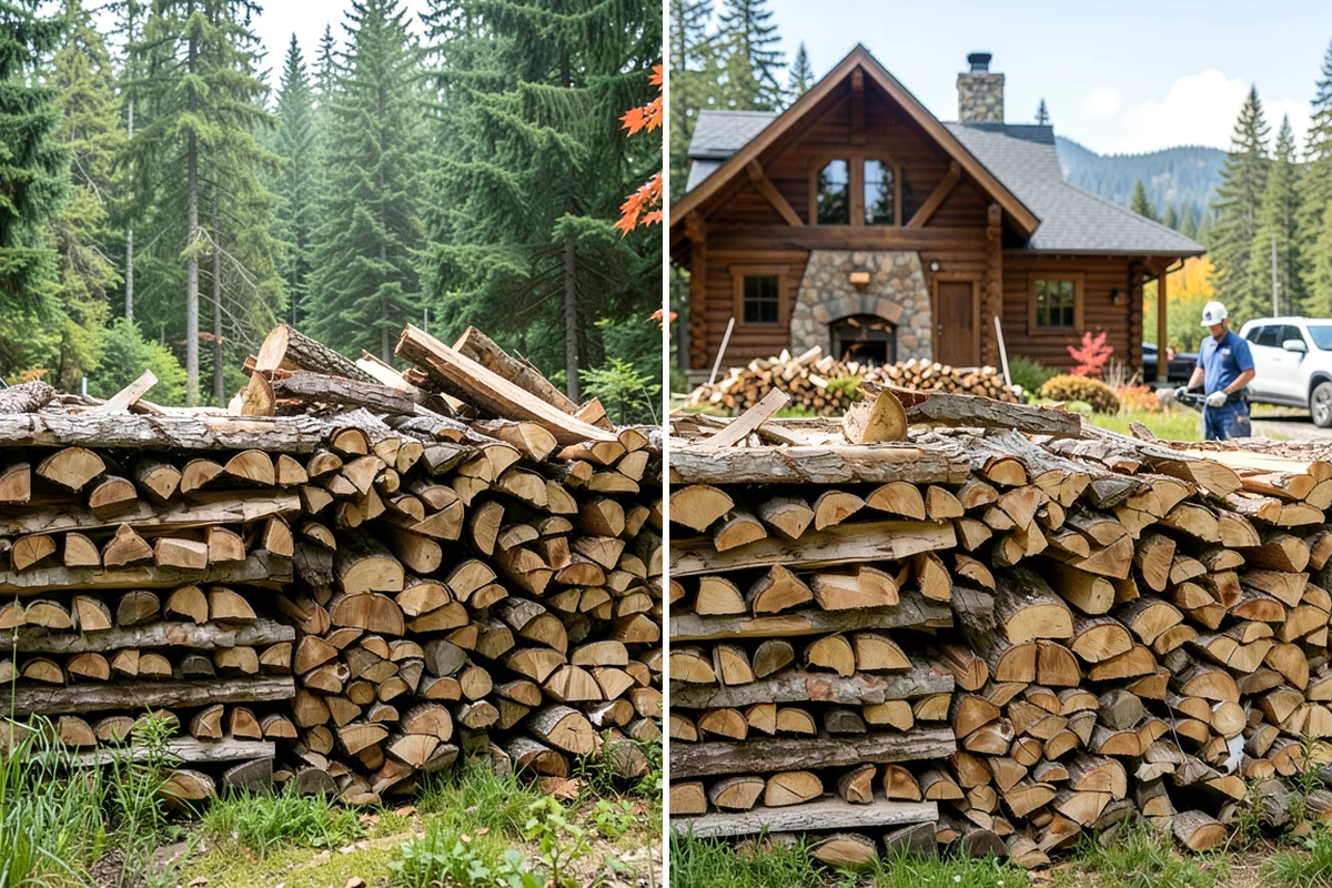 Truckload Firewood in Federal Way, King County, WA - Discuss your truckload needs and access