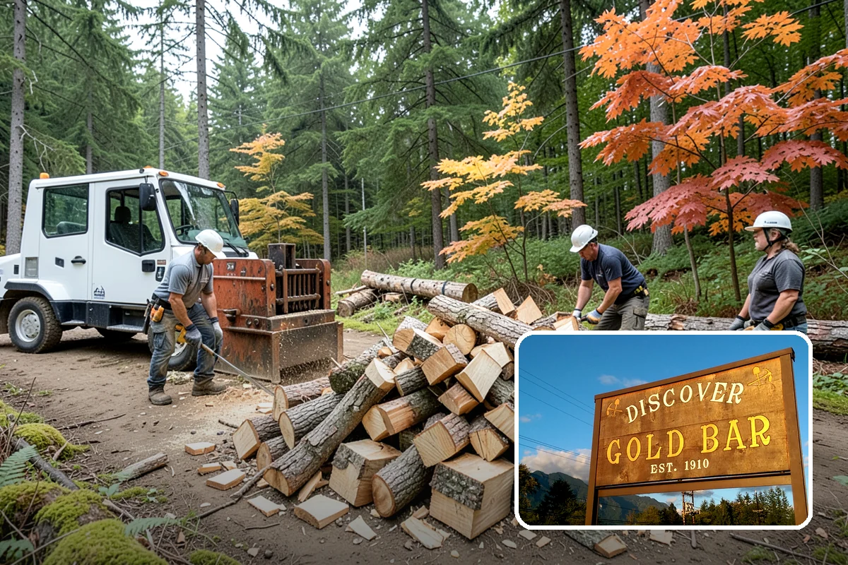 Truckload Firewood in Gold Bar, Snohomish County, WA - Maximum volume in a single efficient delivery