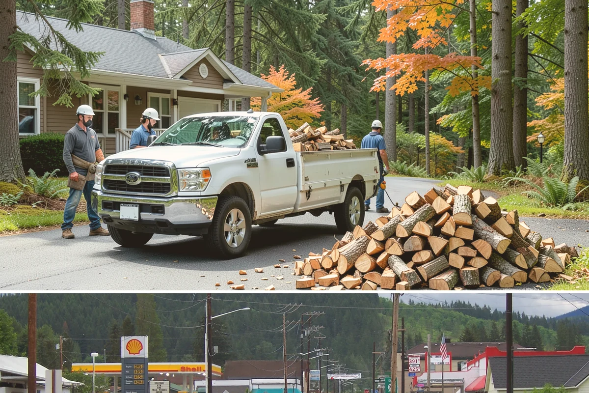 Truckload Firewood in Granite Falls, Snohomish County, WA - Schedule a truckload in late summer to lock in supply and pricing before winter surges.