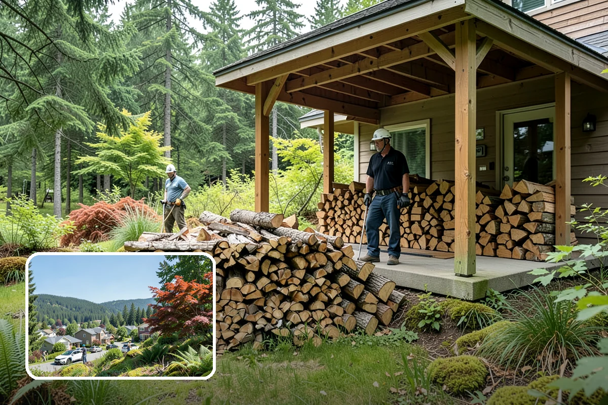 Truckload Firewood in Index, Snohomish County, WA - Maximum volume in a single efficient delivery