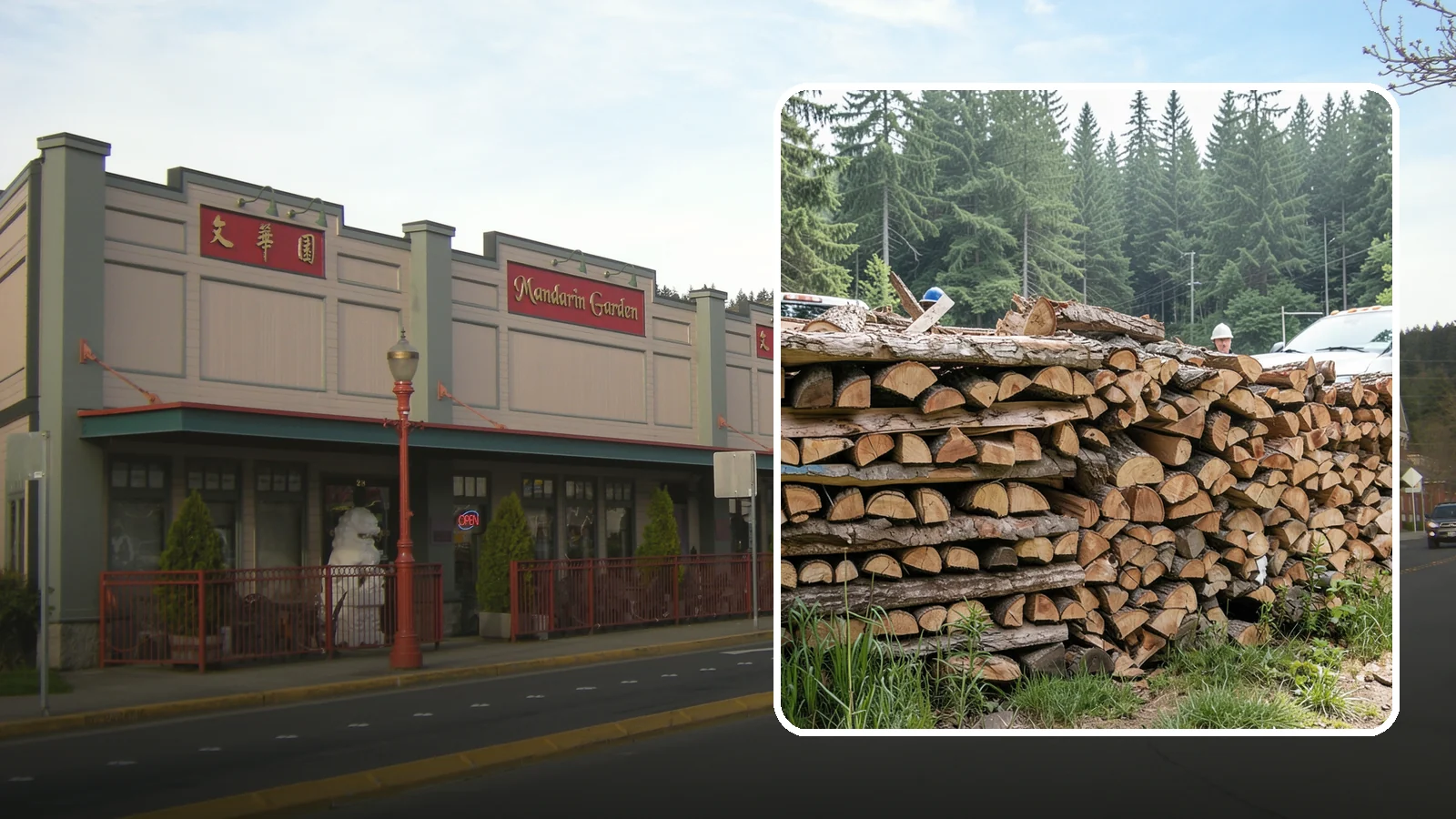 Truckload Firewood in Issaquah, King County, WA - A full truckload of firewood delivered in bulk for heavy burners and larger properties.