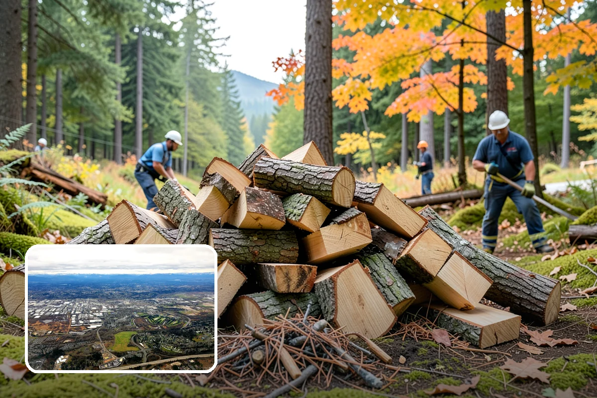 Truckload Firewood in Kent, King County, WA - Maximum volume in a single efficient delivery