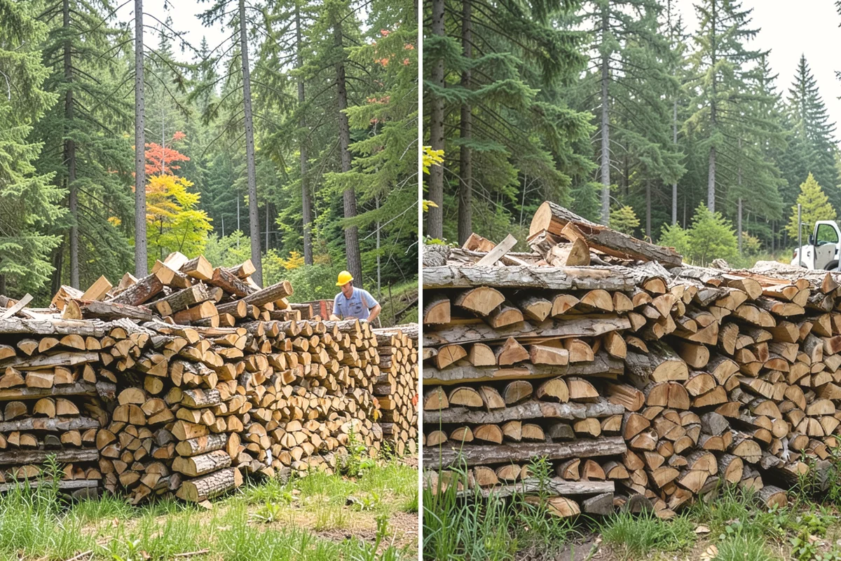 Truckload Firewood in Lake Stevens, Snohomish County, WA - Discuss your truckload needs and access