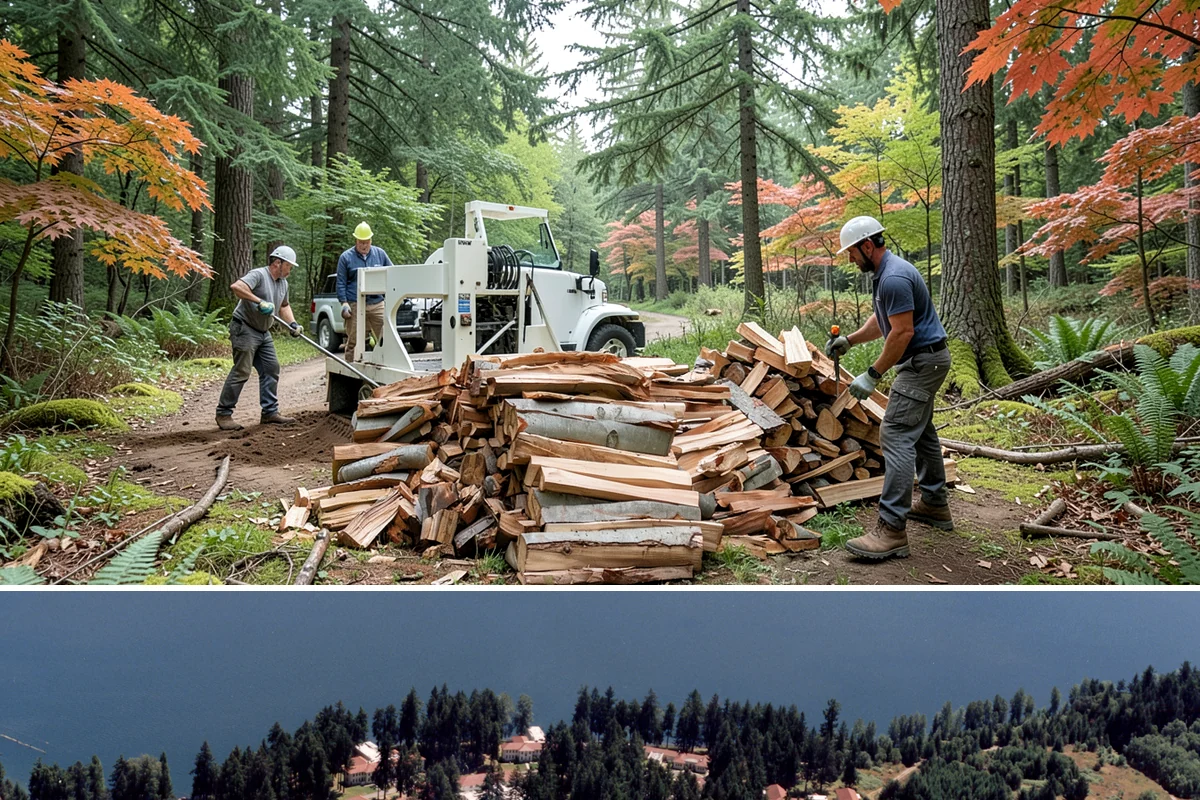 Truckload Firewood in Lakewood, Pierce County, WA - Schedule a truckload in late summer to lock in supply and pricing before winter surges.