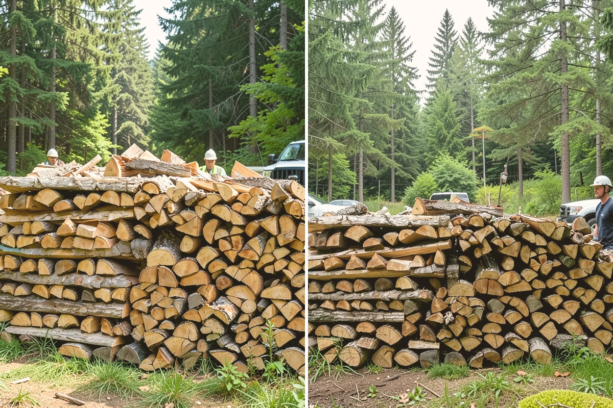 Truckload Firewood in Langley, Island County, WA - Discuss your truckload needs and access
