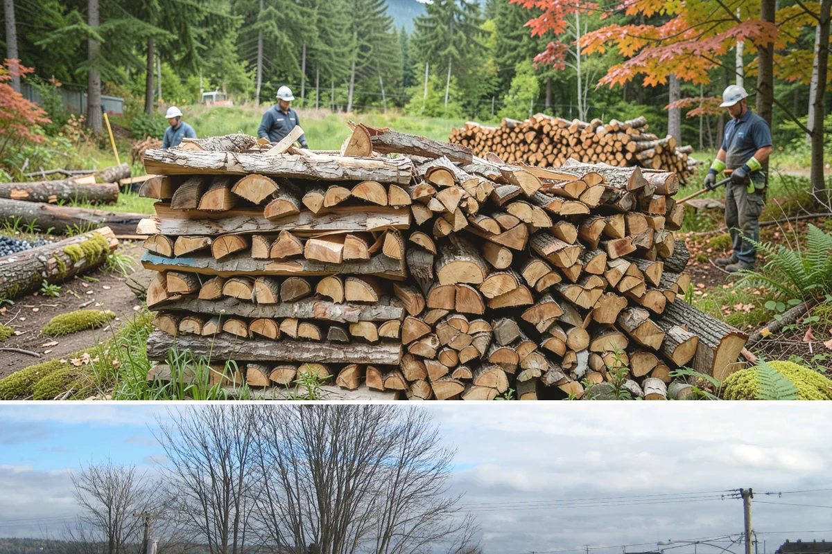 Truckload Firewood in Langley, Island County, WA - Schedule a truckload in late summer to lock in supply and pricing before winter surges.