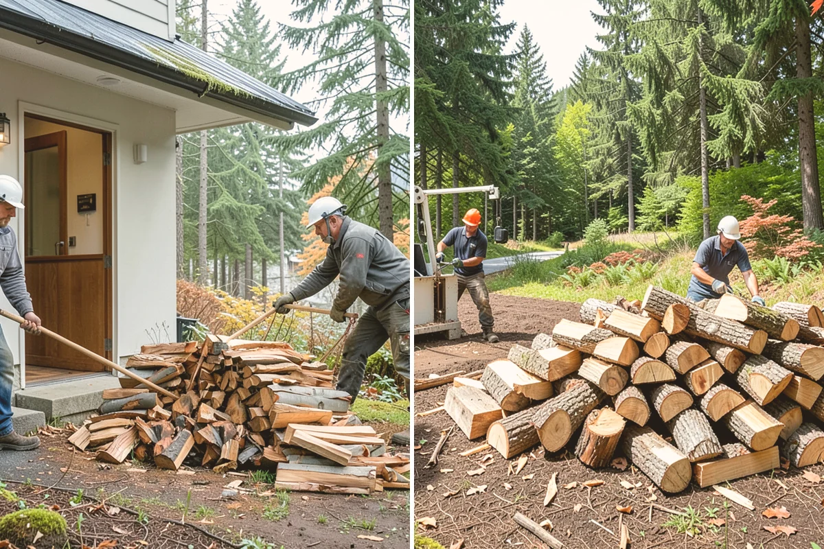 Truckload Firewood in Lynnwood, Snohomish County, WA - Discuss your truckload needs and access