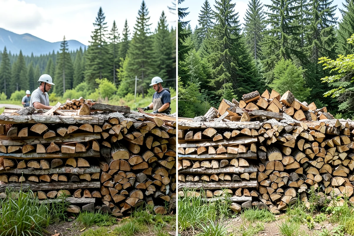 Truckload Firewood in Maple Valley, King County, WA - Discuss your truckload needs and access