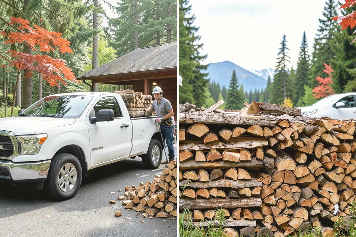 Truckload Firewood in Mercer Island, King County, WA - Discuss your truckload needs and access