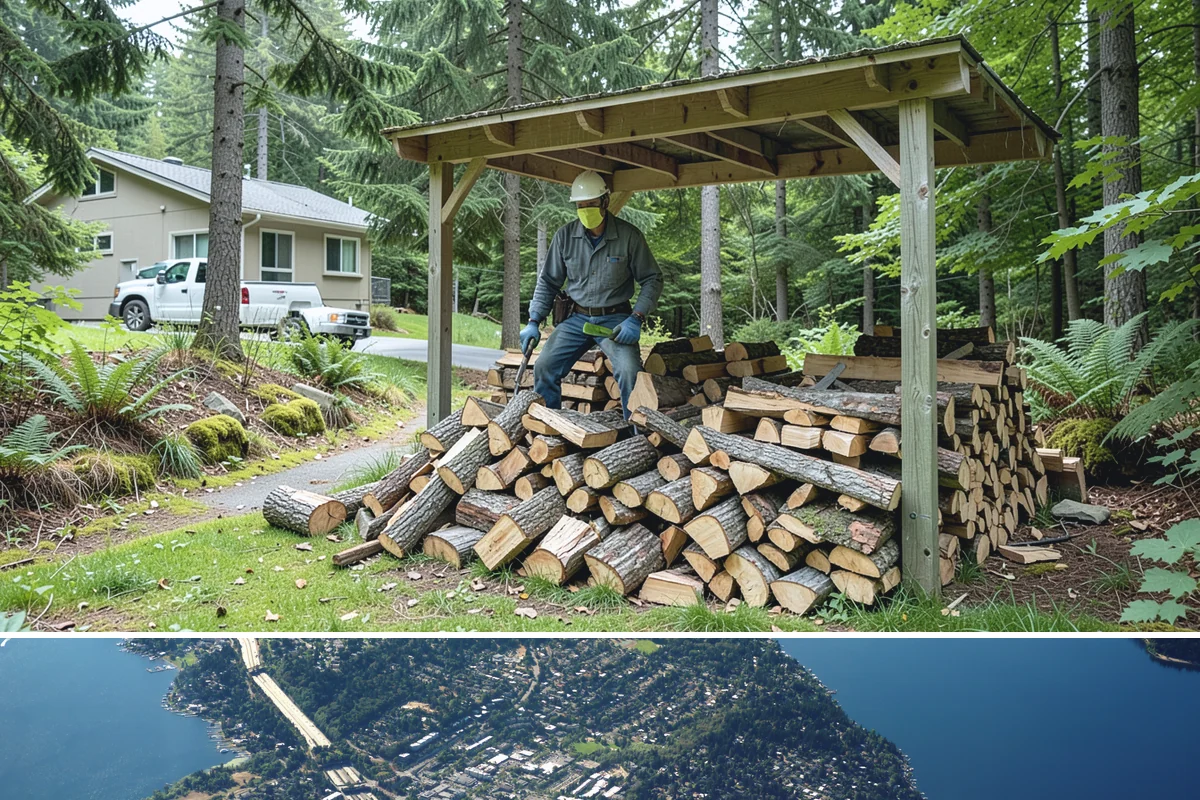 Truckload Firewood in Mercer Island, King County, WA - Schedule a truckload in late summer to lock in supply and pricing before winter surges.