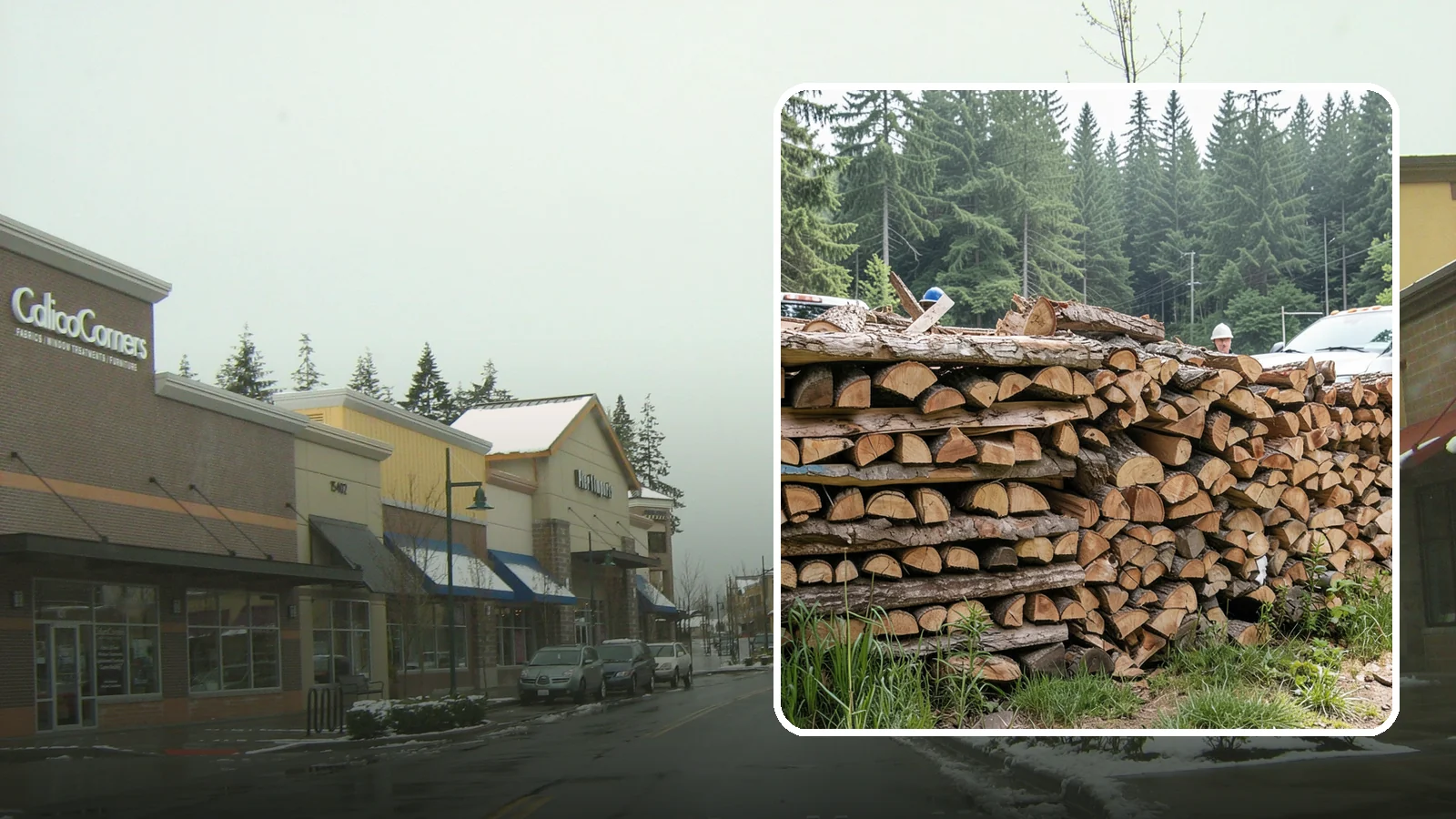 Truckload Firewood in Mill Creek, Snohomish County, WA - A full truckload of firewood delivered in bulk for heavy burners and larger properties.