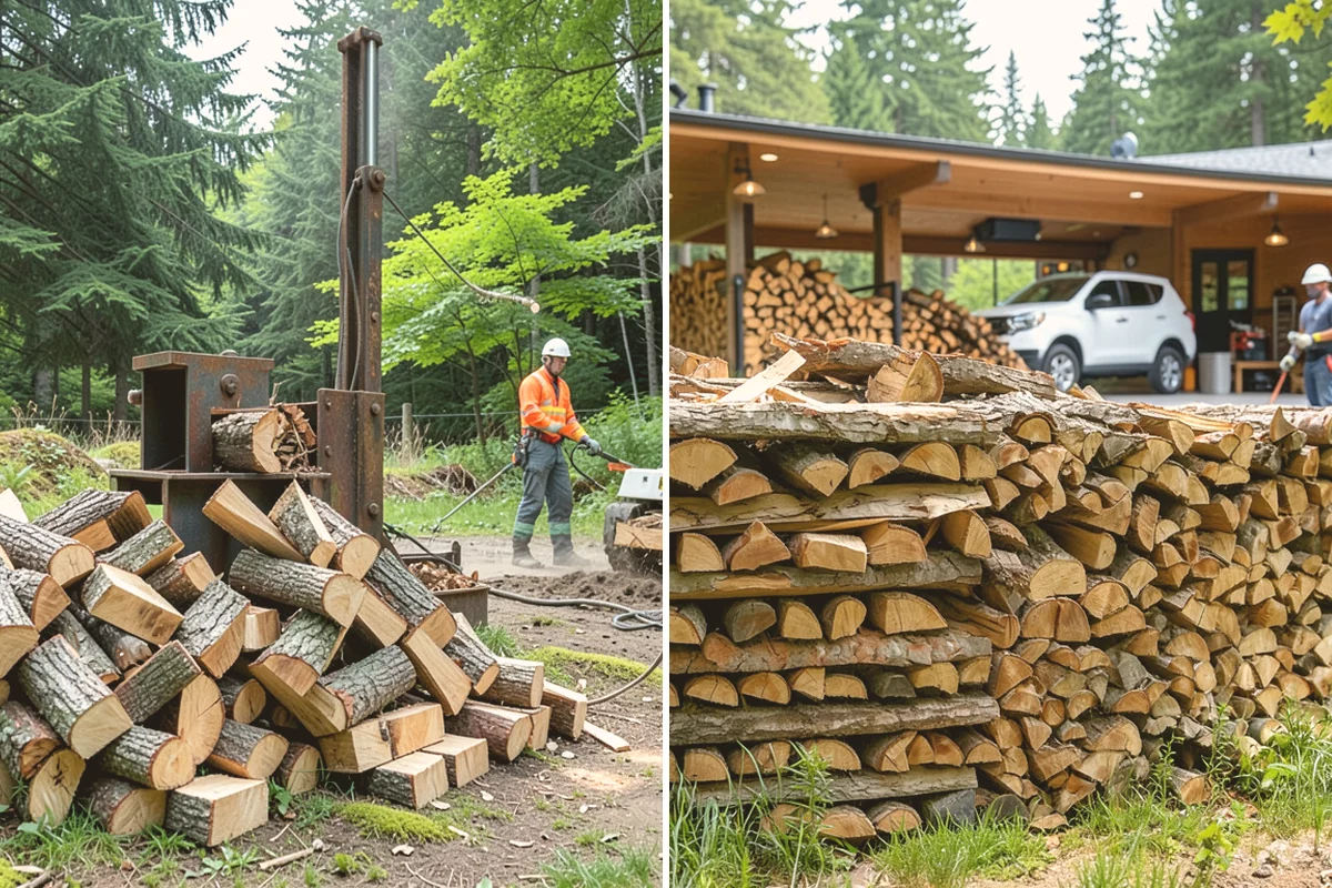 Truckload Firewood in Mount Vernon, Skagit County, WA - Discuss your truckload needs and access