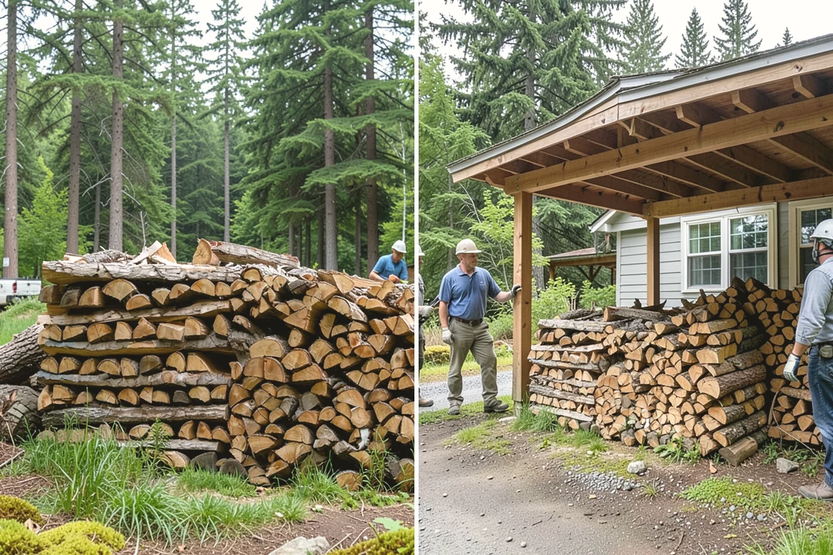 Truckload Firewood in Mukilteo, Snohomish County, WA - Discuss your truckload needs and access