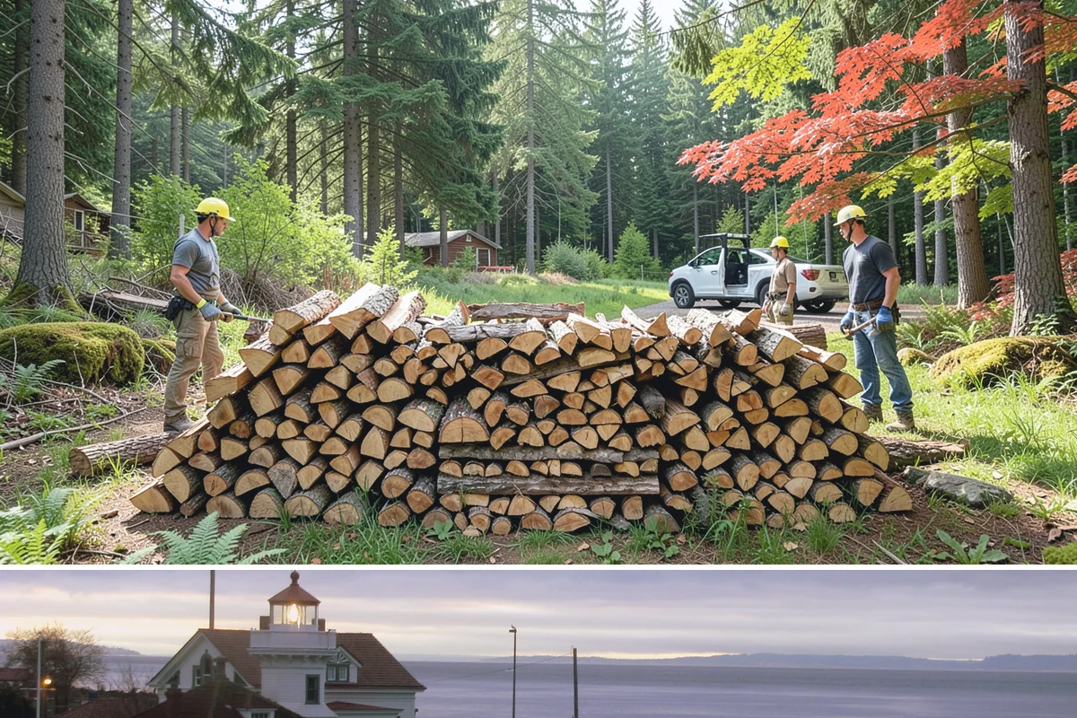 Truckload Firewood in Mukilteo, Snohomish County, WA - Schedule a truckload in late summer to lock in supply and pricing before winter surges.
