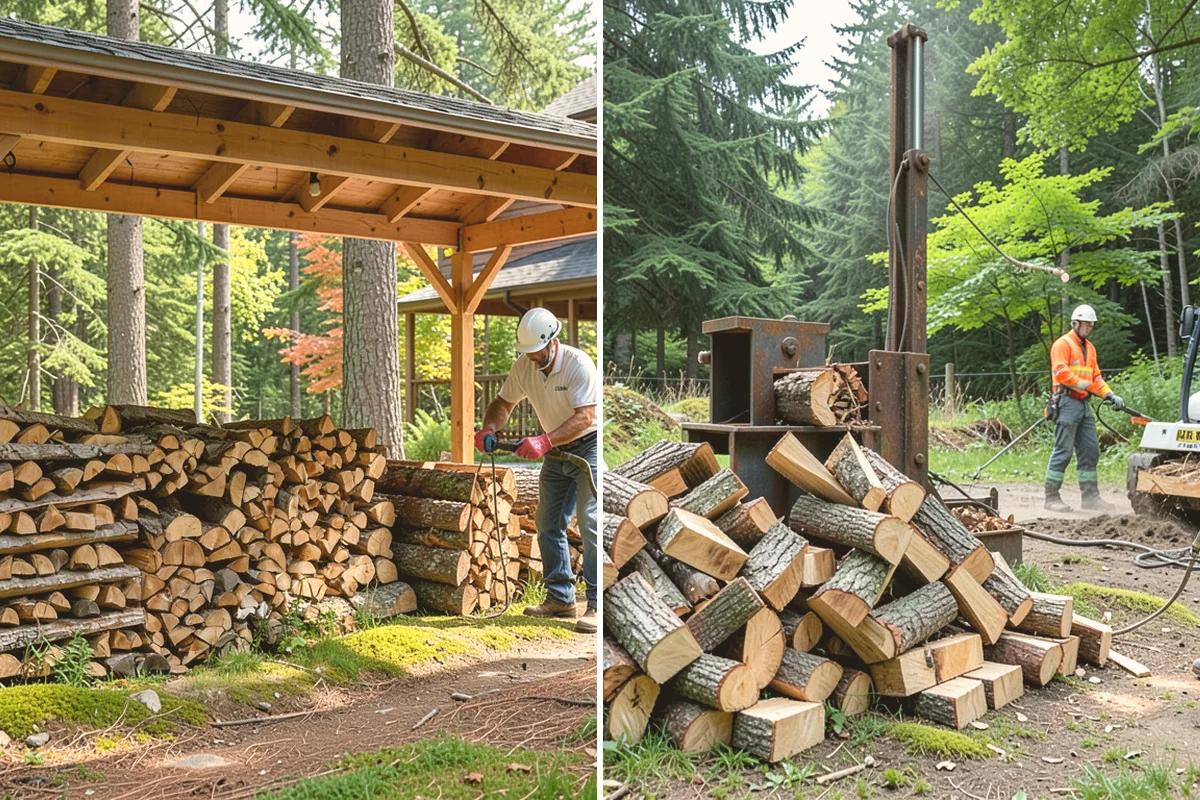 Truckload Firewood in Newcastle, King County, WA - Discuss your truckload needs and access