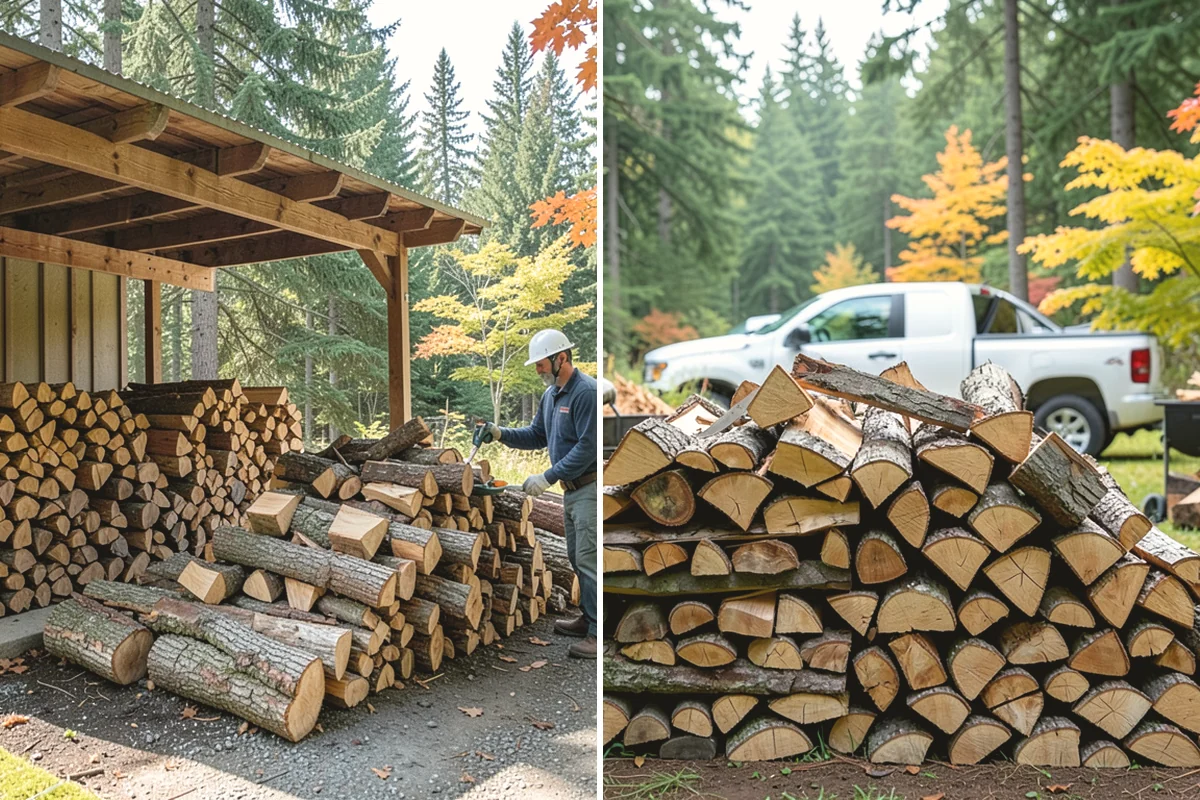 Truckload Firewood in North Bend, King County, WA - Discuss your truckload needs and access