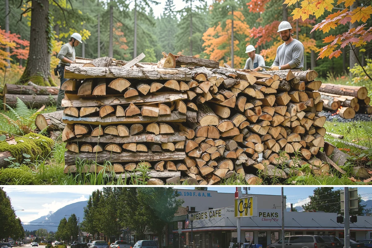 Truckload Firewood in North Bend, King County, WA - Schedule a truckload in late summer to lock in supply and pricing before winter surges.