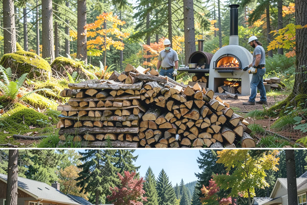Truckload Firewood in Orting, Pierce County, WA - Schedule a truckload in late summer to lock in supply and pricing before winter surges.