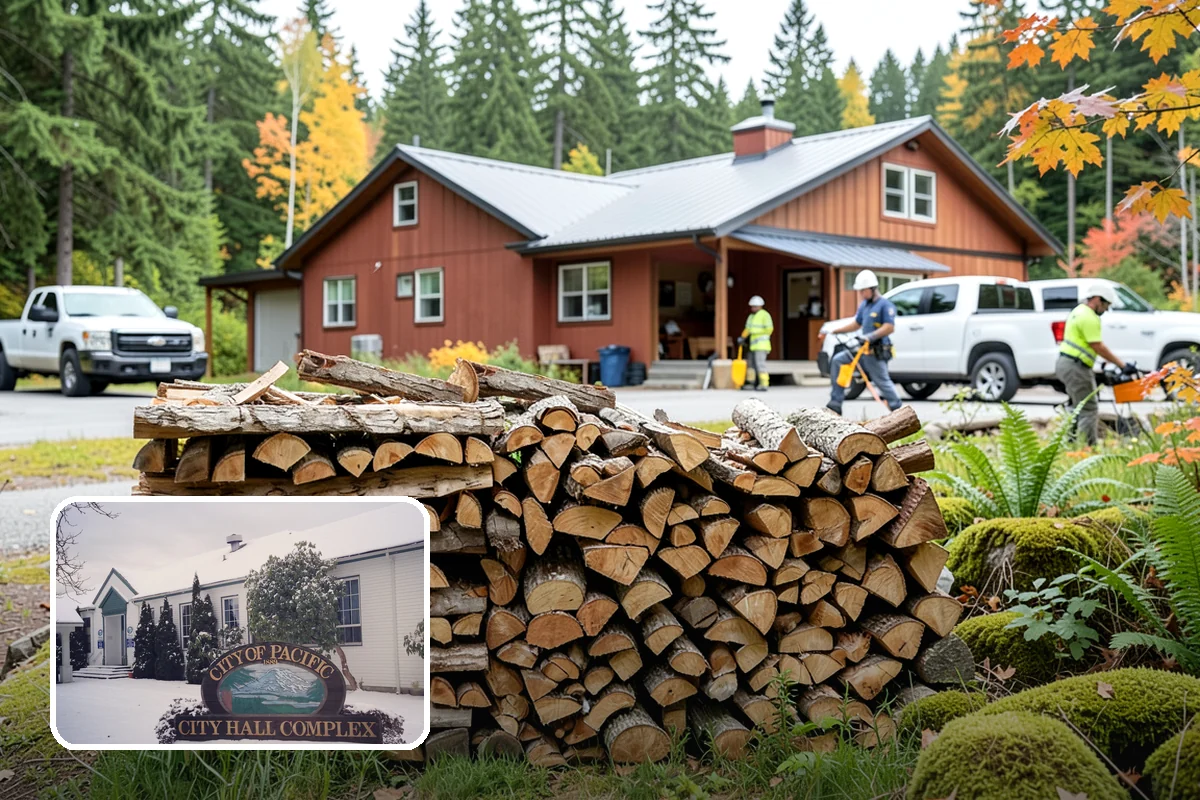 Truckload Firewood in Pacific, King County, WA - Maximum volume in a single efficient delivery